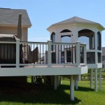 Gazebo with Composite Deck and Rail System