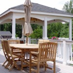 Cabana with Composite Deck and Lights