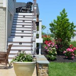 Composite Deck Steps with Landing