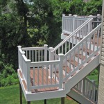 White  Vinyl Deck Railings