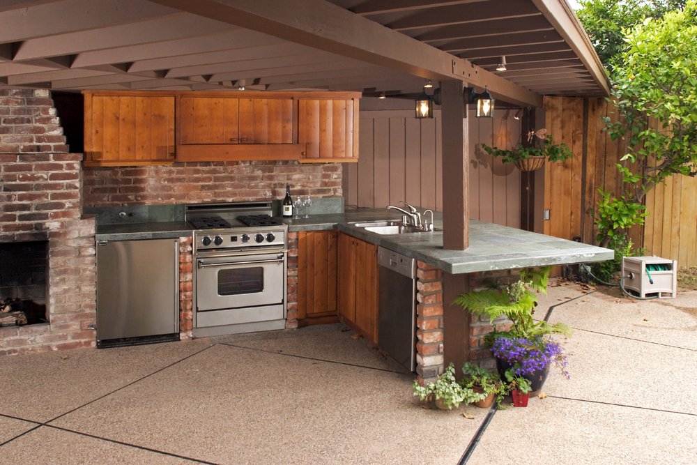 Patio Kitchen Area