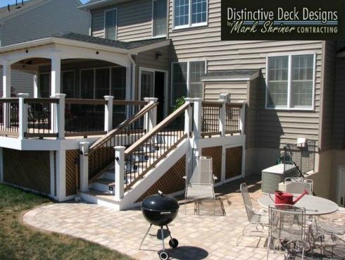 three season room on Northern Virginia deck