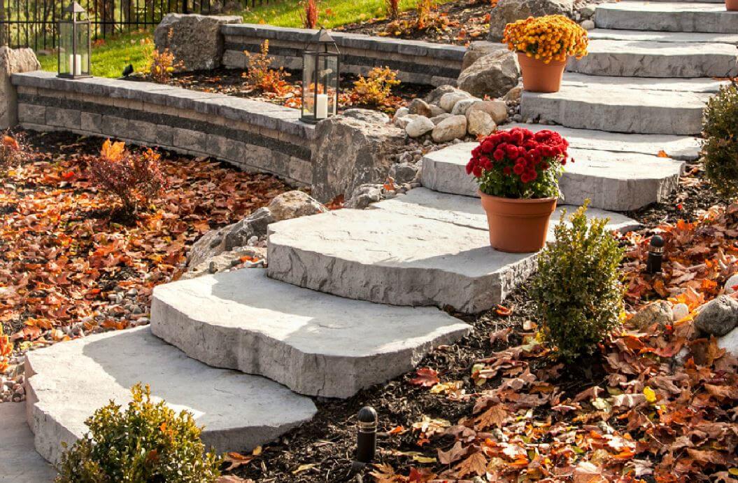 Techo Bloc Maya Steps For Patios And Gardens Distinctive Deck Techo Bloc Maya Steps For Patios And Gardens