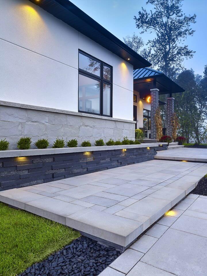 techo-bloc - graphix wall floating patio - compressed - Distinctive ...