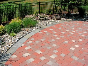 brick paver installation distictive deck designs