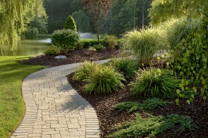 paver walkway installation distictive deck designs